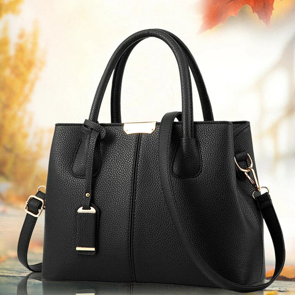 Women Lady Leather Handbags Messenger Shoulder Bags Tote Satchel Purse Large