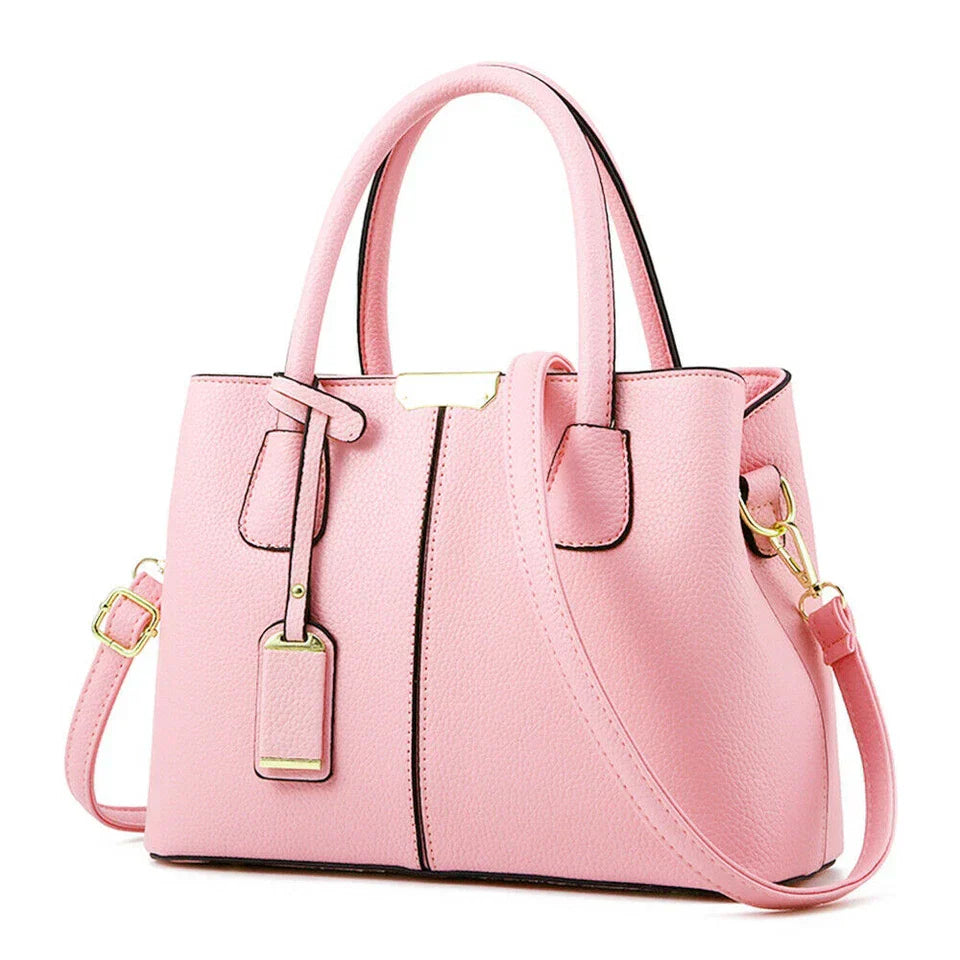 Women Lady Leather Handbags Messenger Shoulder Bags Tote Satchel Purse Large