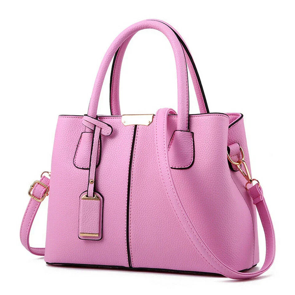 Women Lady Leather Handbags Messenger Shoulder Bags Tote Satchel Purse Large